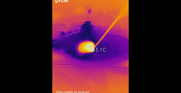 3W Pig Liver (thermal readings)